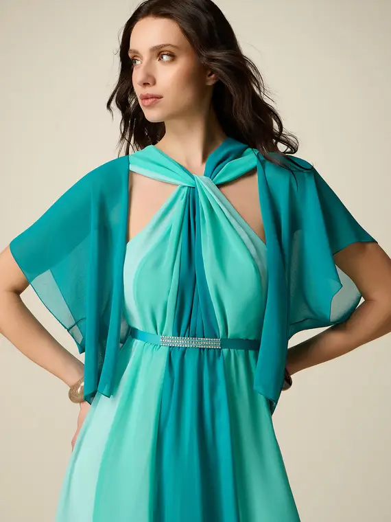 Coprispalle in georgette Donna, Ottanio