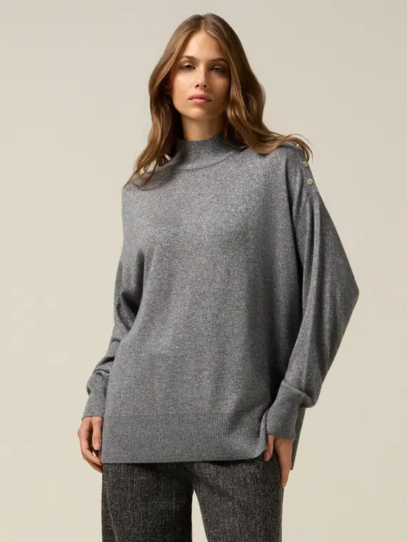 Dolcevita lurex misto cashmere Donna