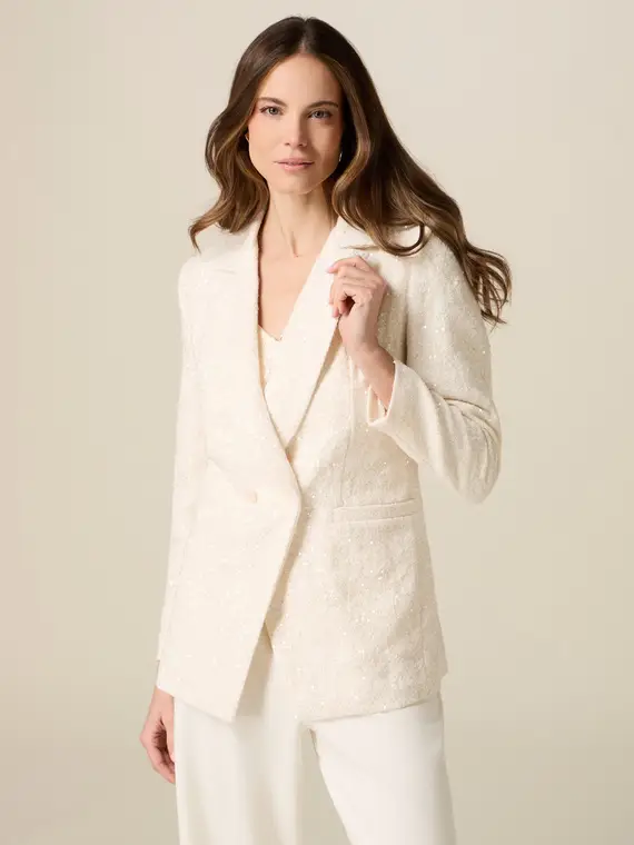 Oltre Blazer Donna Bianco 4244861