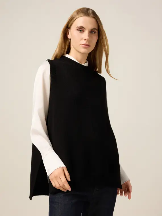 Oltre Gilet Donna Nero 3839793