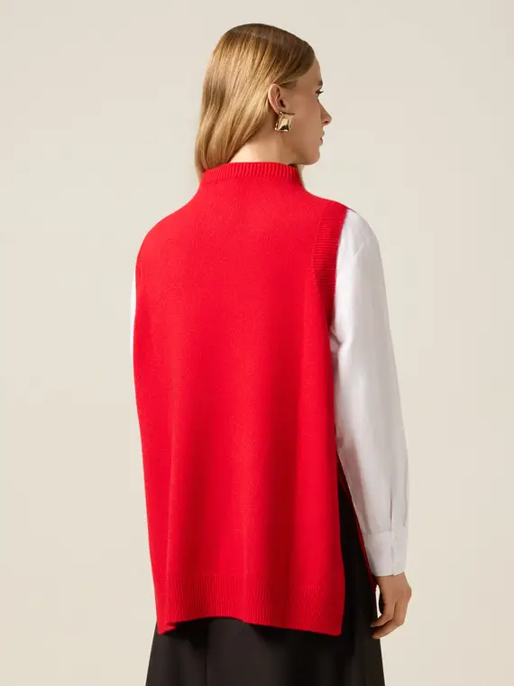 Oltre Gilet Donna Rosso 3839794 miniatura 2