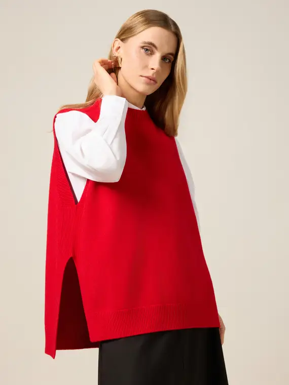 Oltre Gilet Donna Rosso 3839794