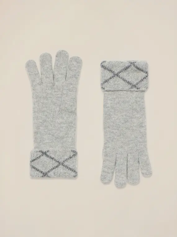 Oltre Guanti Donna Grigio 3880749 miniatura 2