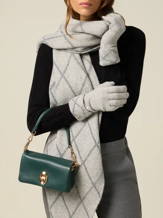 Oltre Guanti Donna Grigio 3880749