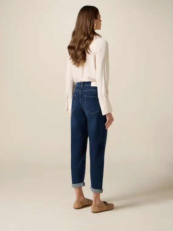 Oltre Jeans Donna Blu 4244840 miniatura 2