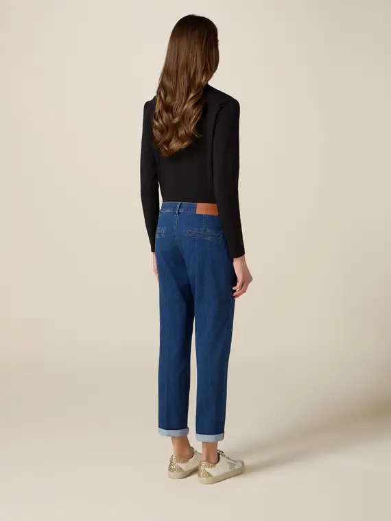 Oltre Jeans Donna Blu 4244847 miniatura 2