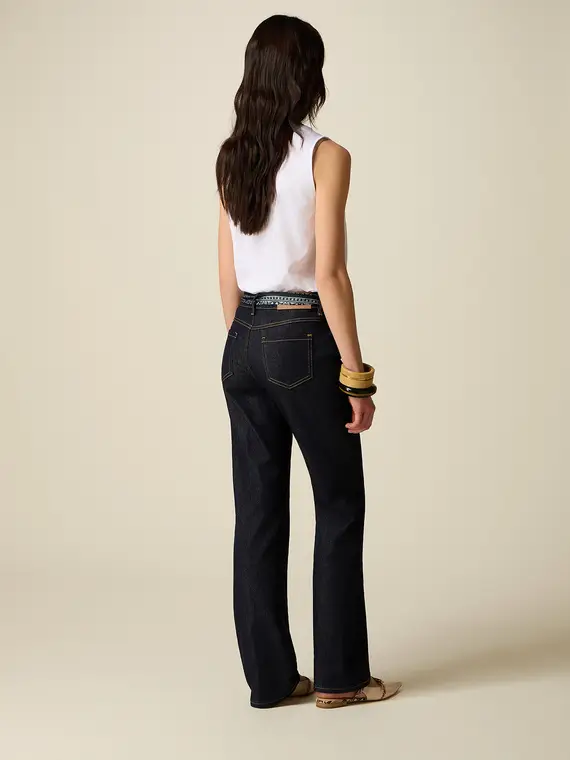 Oltre Jeans Donna Blu 4377827 miniatura 2