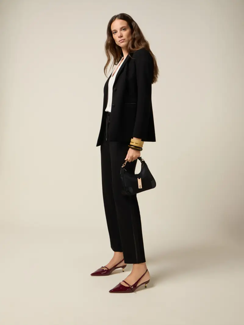 Joggers in scuba con coulisse Donna