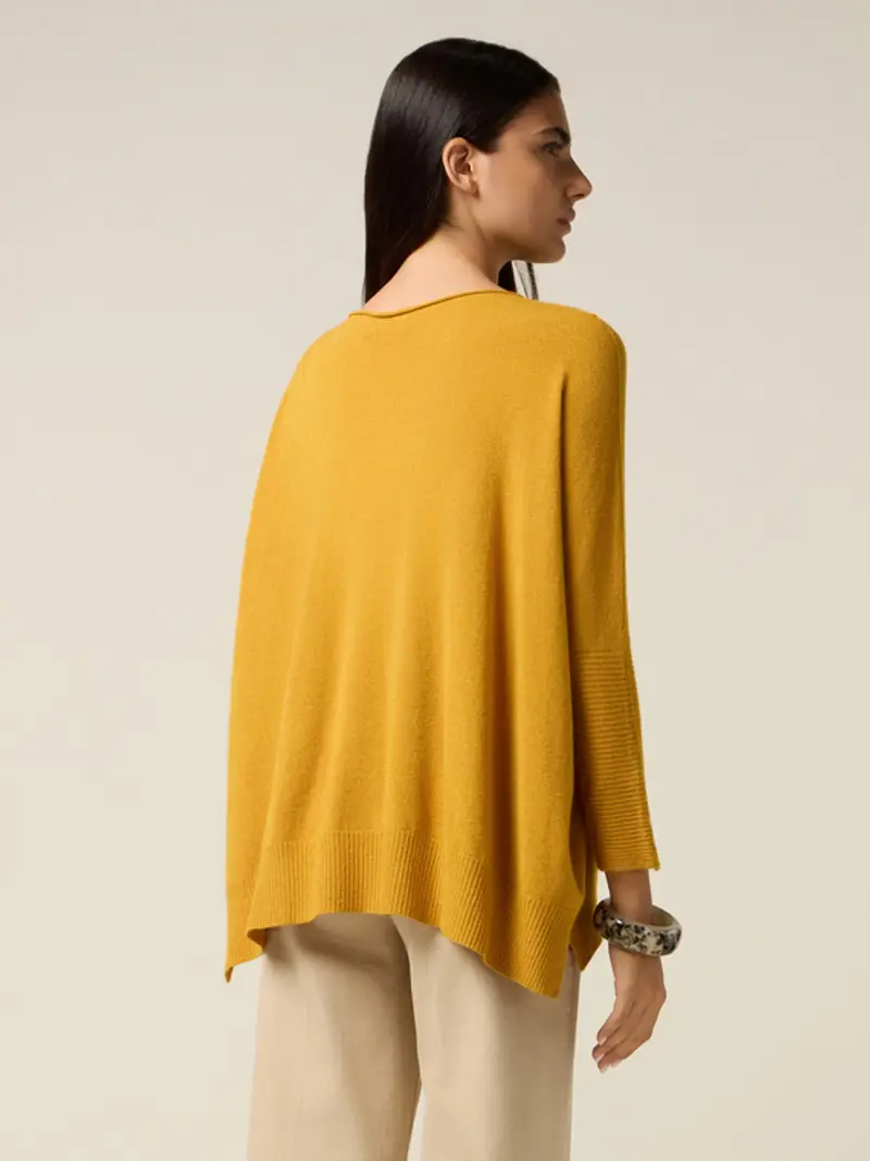 Maglia oversize misto viscosa Donna miniatura 2