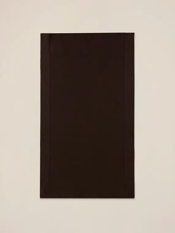 Maxi sciarpa in maglia misto viscosa Donna miniatura 2