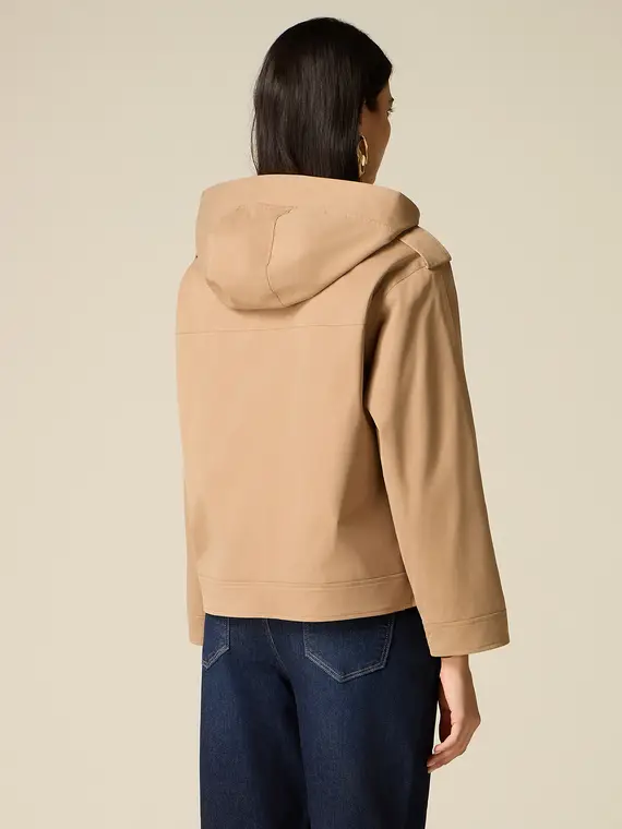 Oltre Parka Donna Beige 4244683 miniatura 2