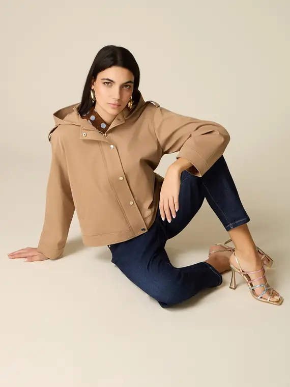Oltre Parka Donna Beige 4244683