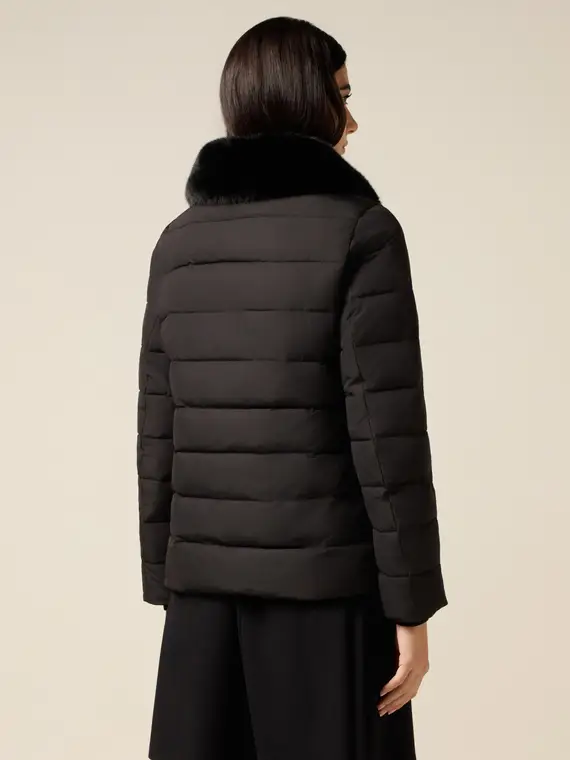 Piumino con collo peluche Donna miniatura 2