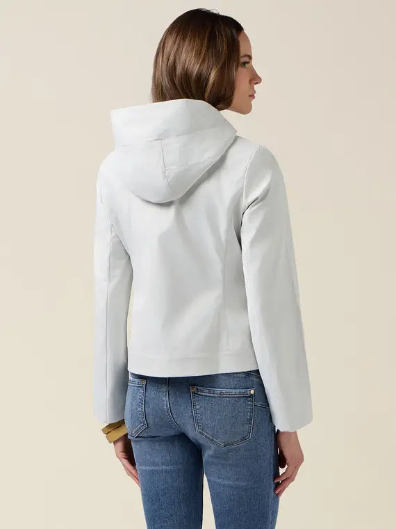 Piumino lightweight combinato Donna, Bianco miniatura 2