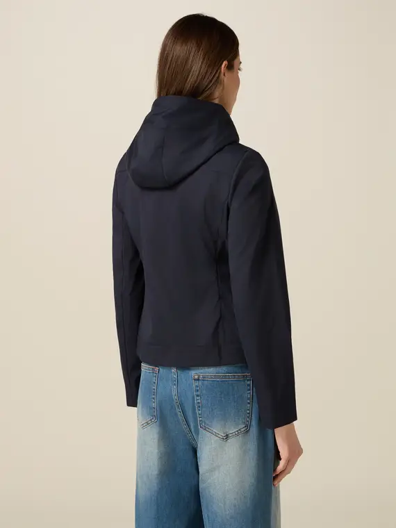 Piumino lightweight combinato Donna, Blu miniatura 2