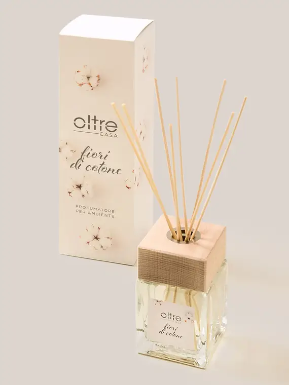 Profumatore per ambiente Fiori di Cotone Donna, Bianco