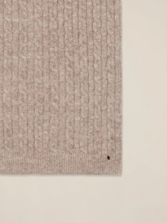 Sciarpa lunga a coste Donna miniatura 2