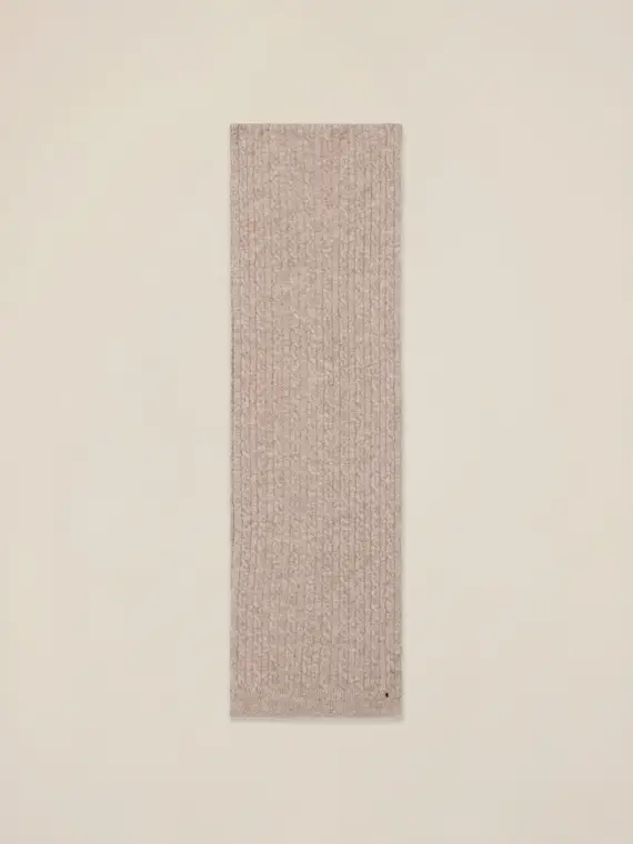 Sciarpa lunga a coste Donna