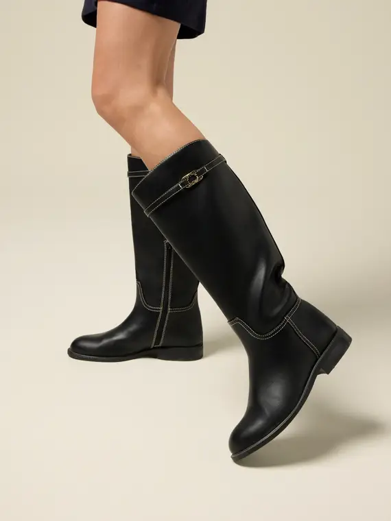 Stivali alti flat Donna