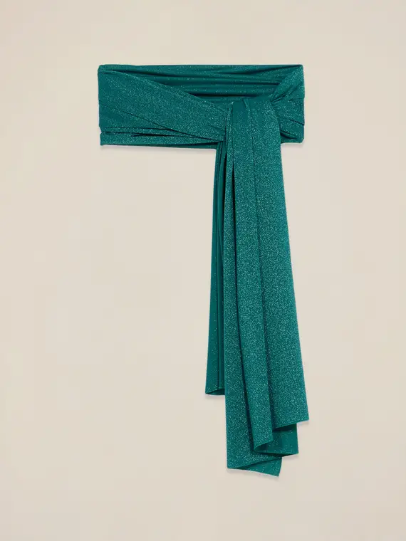 Stola in jersey lurex Donna, Ottanio miniatura 2