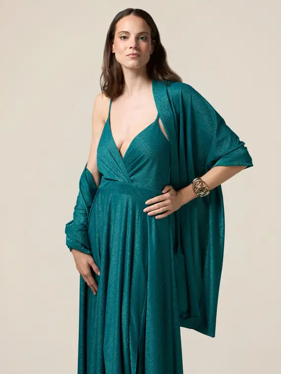 Stola in jersey lurex Donna, Ottanio