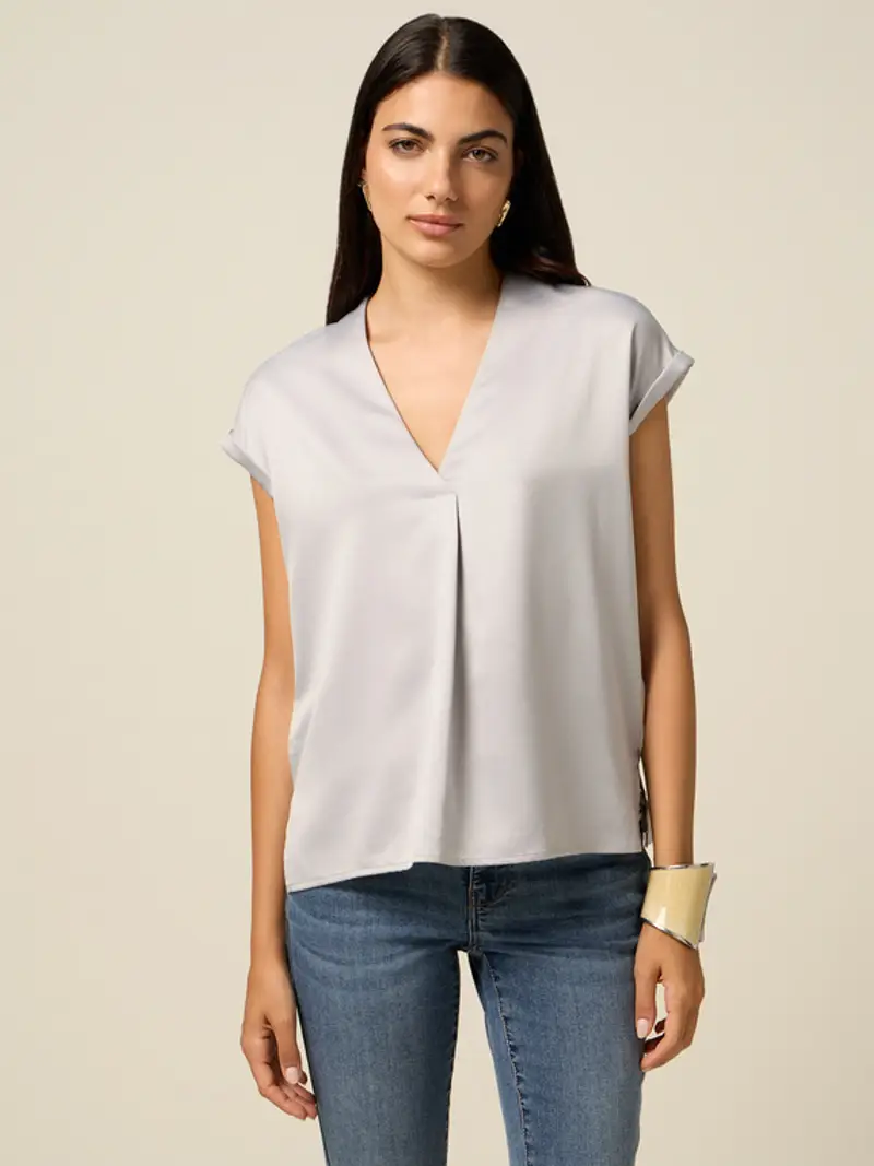 Oltre T-shirt Donna Grigio 2187387