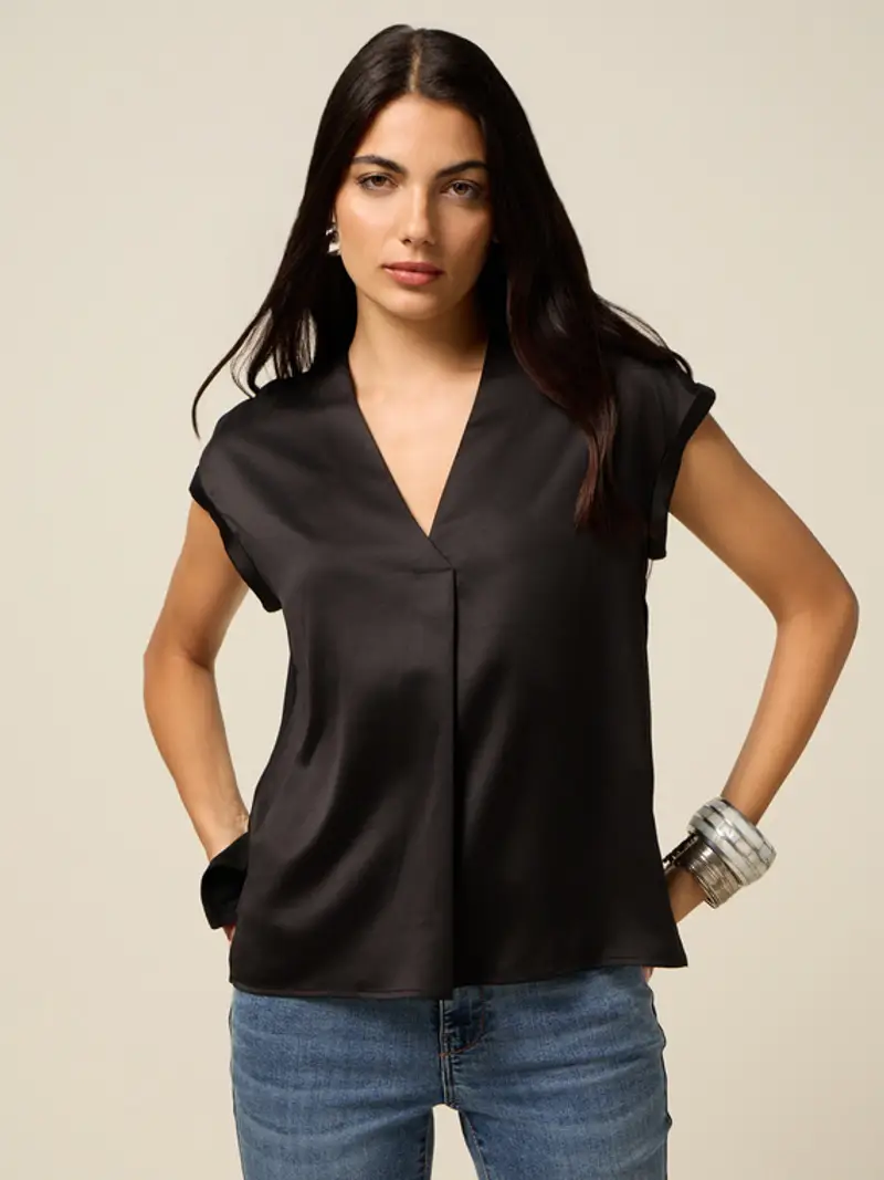Oltre T-shirt Donna Nero 1939515