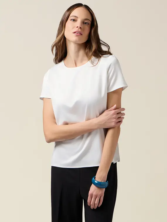 Oltre T-shirt Donna Bianco 4244759