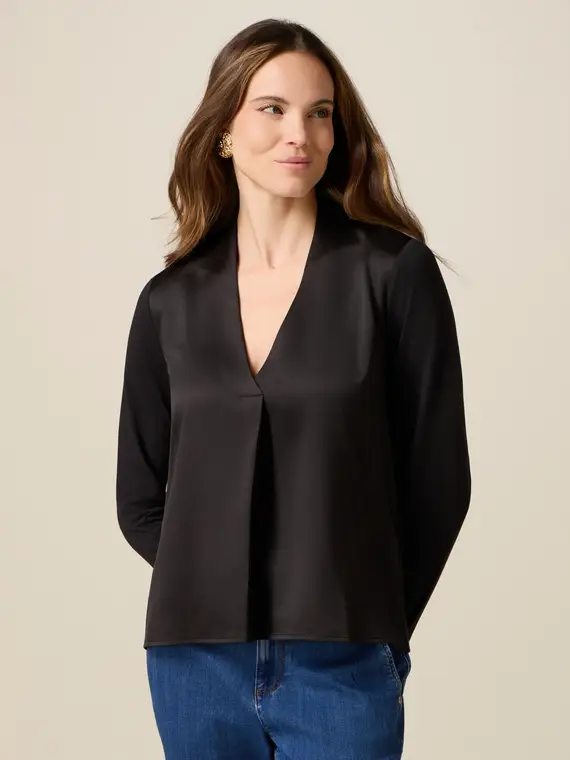 Oltre T-shirt Donna Nero 4244765