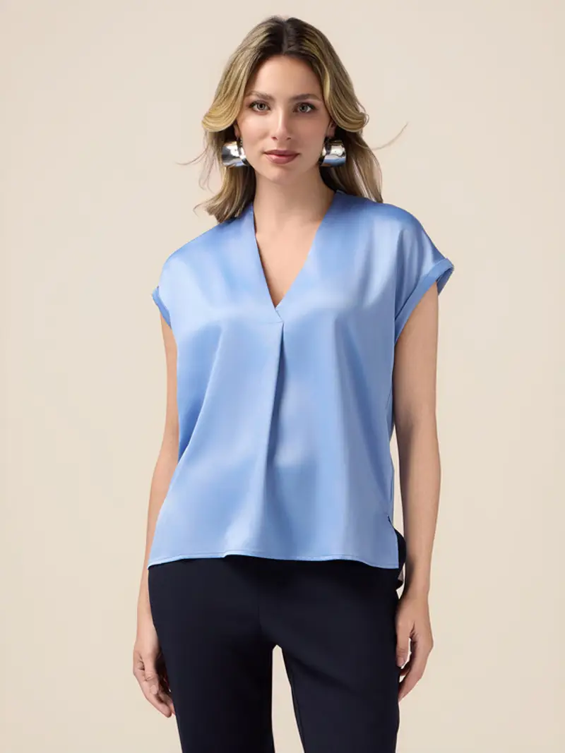 Oltre T-shirt Donna Azzurro 2226148