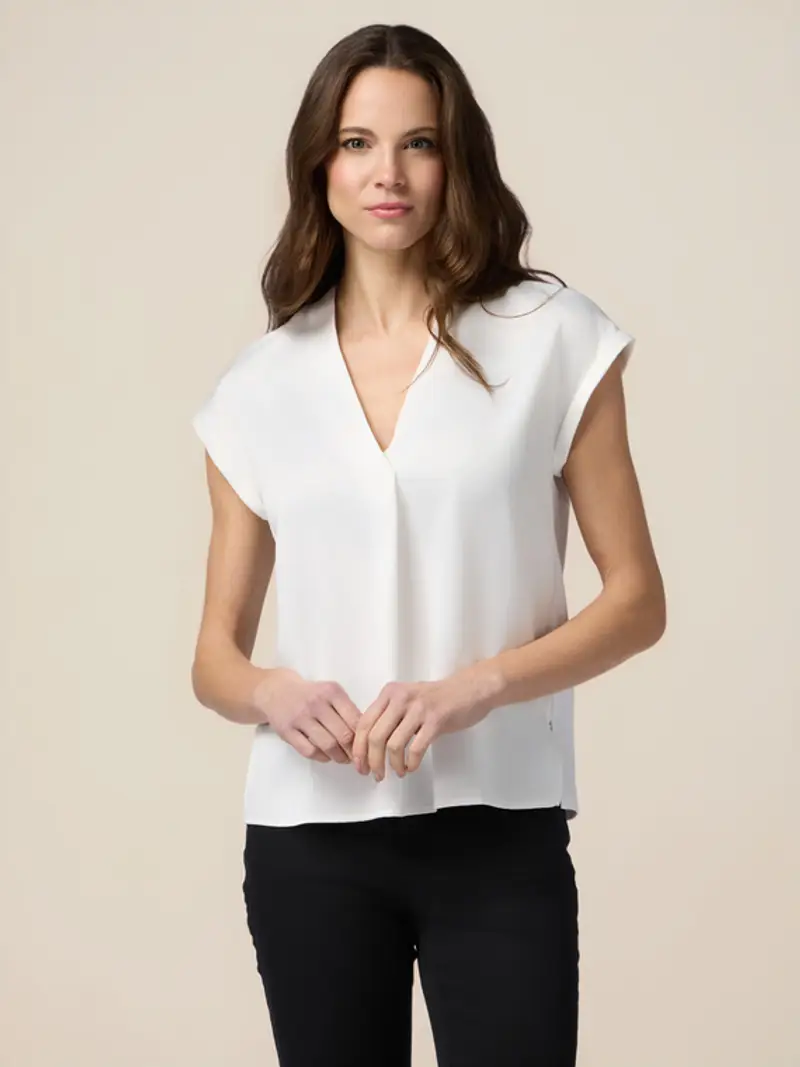 Oltre T-shirt Donna Bianco 1939507