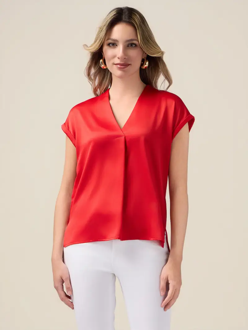 Oltre T-shirt Donna Rosso 2187386