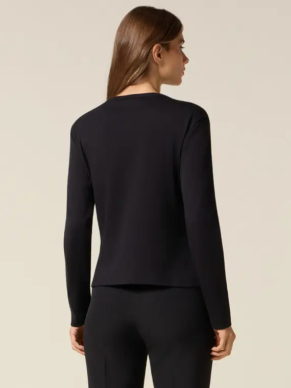 Oltre T-shirt Donna Nero 3241469 miniatura 2