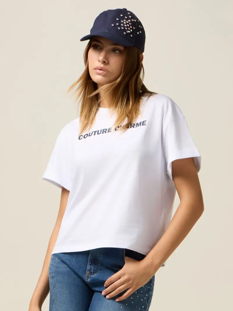 Oltre T-shirt Donna Bianco 1939441