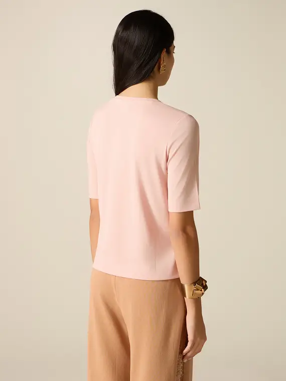 Oltre T-shirt Donna Rosa 4244744 miniatura 2