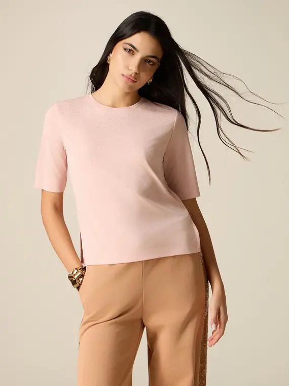 Oltre T-shirt Donna Rosa 4244744