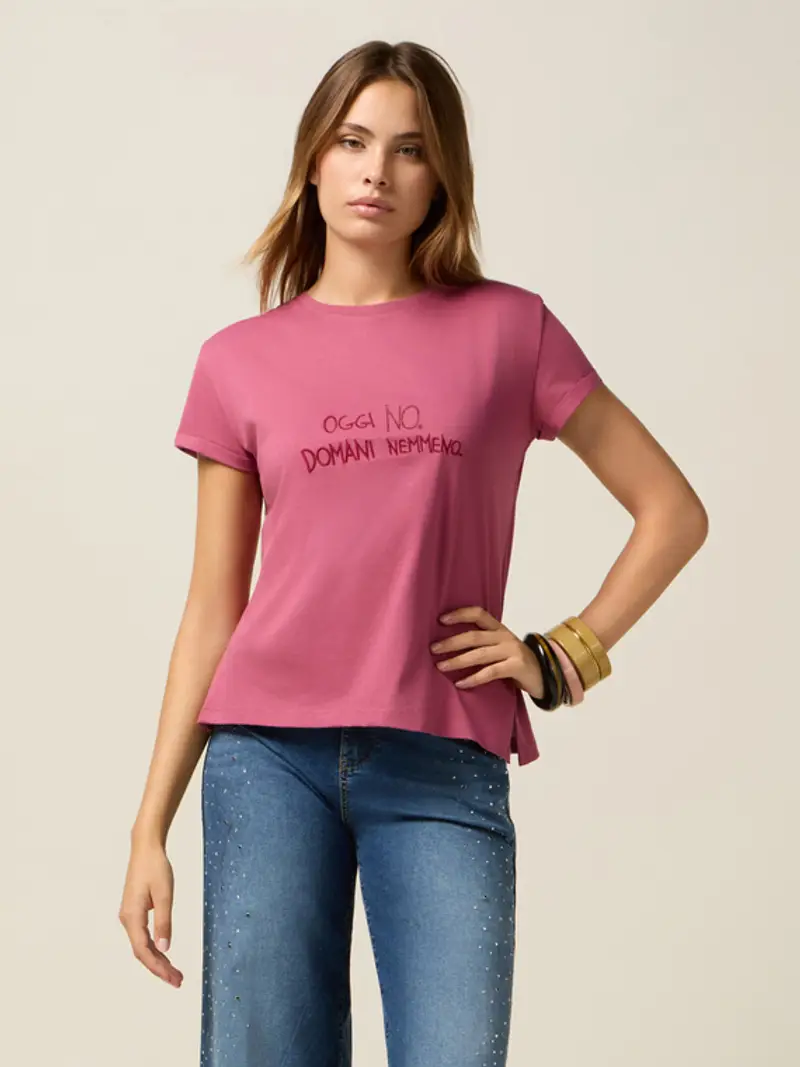 Oltre T-shirt Donna Rosa 1939416