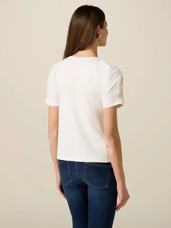 Oltre T-shirt Donna Bianco 4244748 miniatura 2