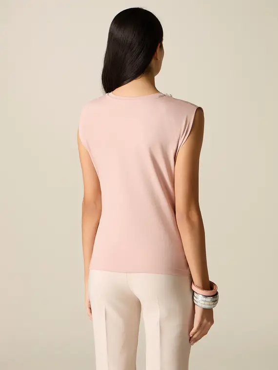 Oltre T-shirt Donna Rosa 4244737 miniatura 2