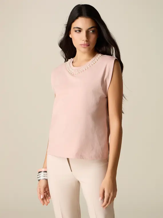 Oltre T-shirt Donna Rosa 4244737