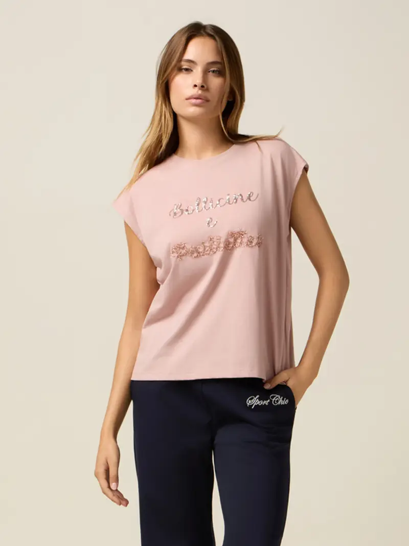 Oltre T-shirt Donna Rosa 1939406