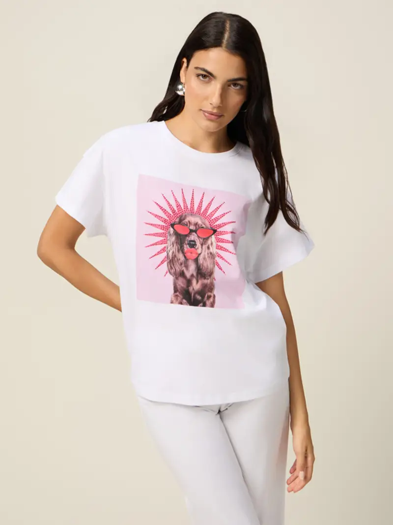 Oltre T-shirt Donna Bianco 1939389