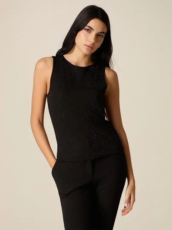 Oltre Top Donna Nero 4244739