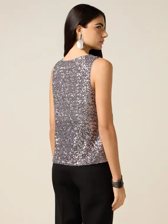 Oltre Top Donna Argento 3880739 miniatura 2