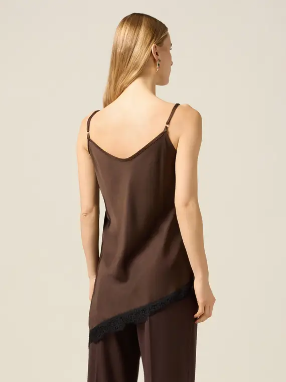 Oltre Top Donna Marrone 3880743 miniatura 2
