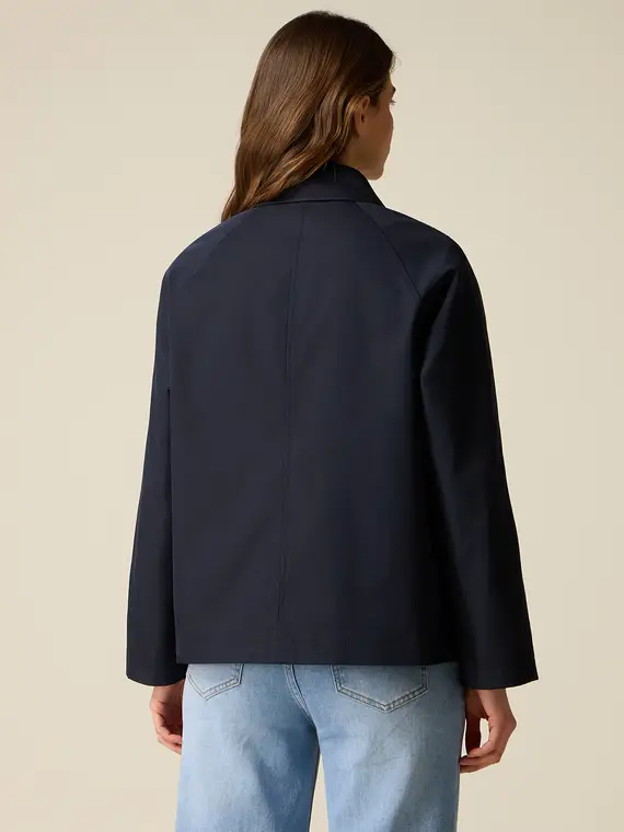 Oltre Trench Donna Blu 4377677 miniatura 2