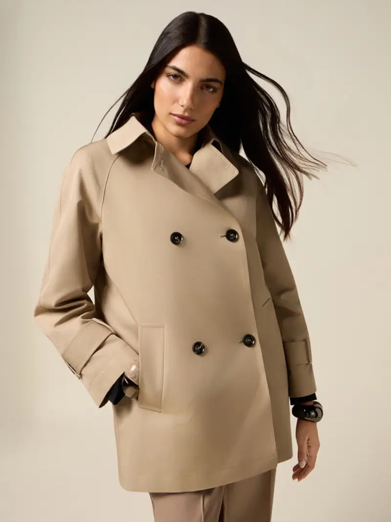 Oltre Trench Donna Beige 2187324