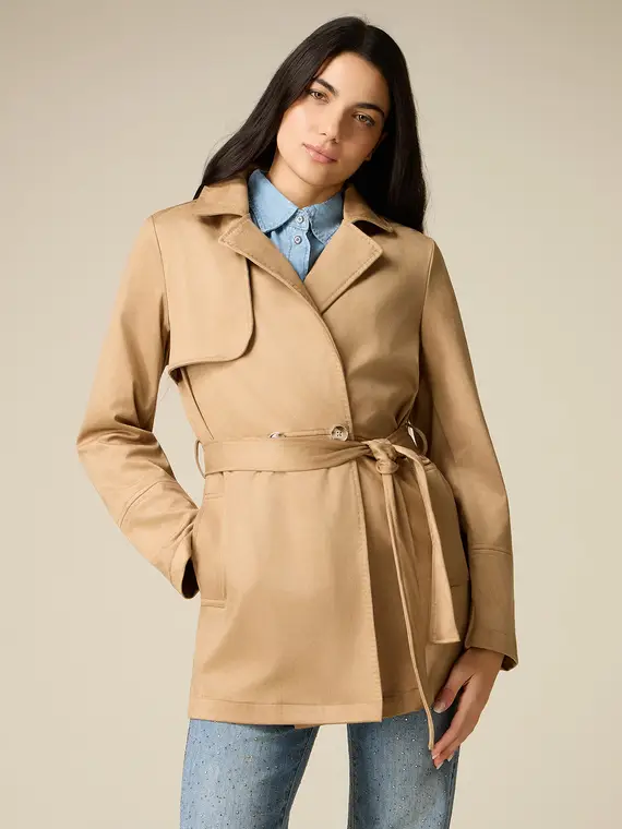 Oltre Trench Donna Beige 4377679