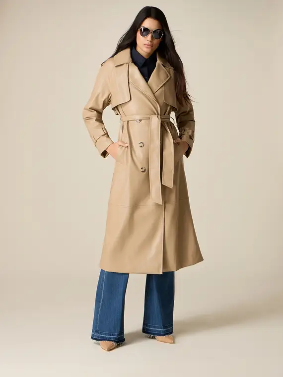 Oltre Trench Donna Beige 4244681