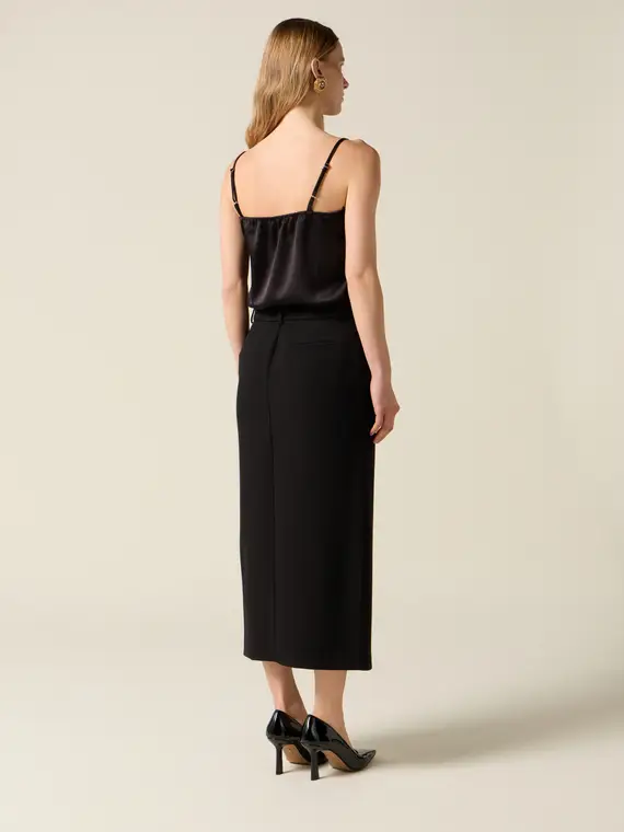 Vestito tubino bimaterico Donna miniatura 2